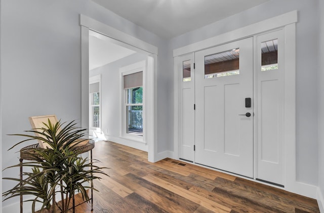 4429 Francis Younge Way, Hollywood, SC 29449 - foyer with baseboards and wood finished floors