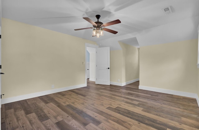 4429 Francis Younge Way, Hollywood, SC 29449 - empty room featuring baseboards, a ceiling fan, and wood finished floors