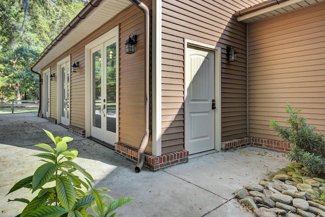 4429 Francis Younge Way, Hollywood, SC 29449 - exterior space featuring fence, french doors, and a patio area