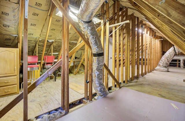 4429 Francis Younge Way, Hollywood, SC 29449 - view of unfinished attic