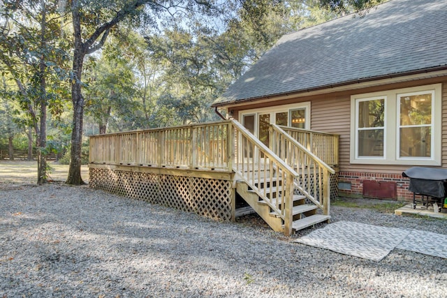 4429 Francis Younge Way, Hollywood, SC 29449 - view of wooden terrace