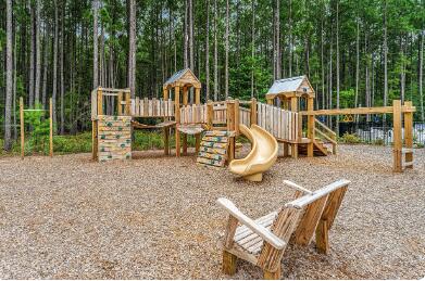 view of jungle gym