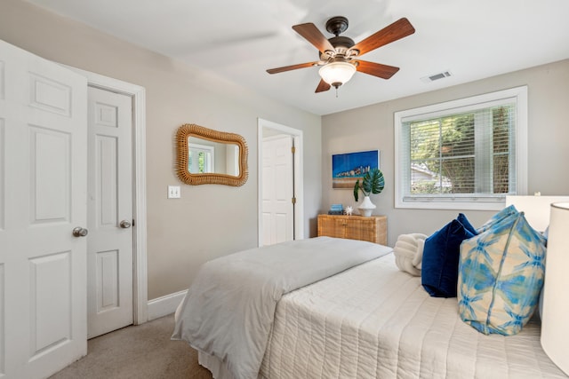 8 Tovey Rd, Charleston, SC 29407 - bedroom with carpet flooring and ceiling fan