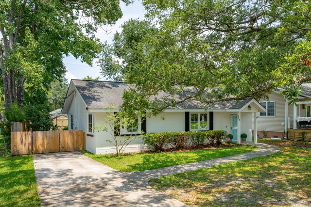 8 Tovey Rd, Charleston, SC 29407 - ranch-style house featuring a shingled roof and driveway