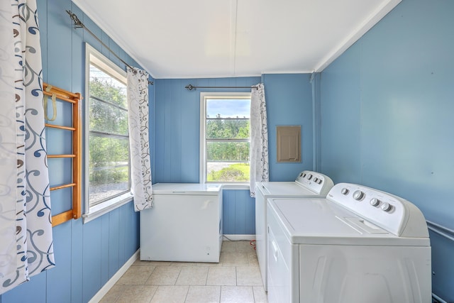 1314 Cooper Store Rd, Moncks Corner, SC 29461 - washroom featuring washer and dryer and light tile patterned floors