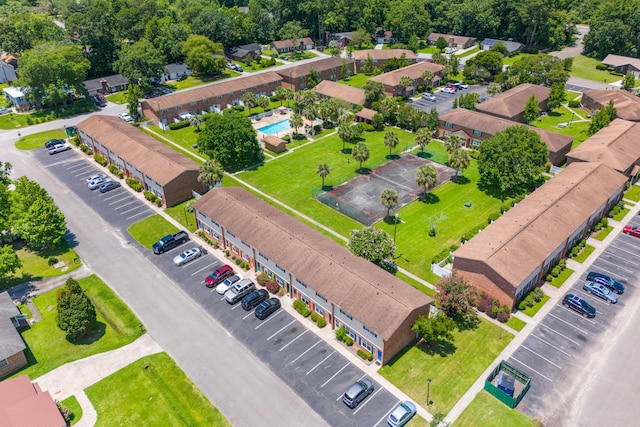 107 Hickory Ln Unit C, Ladson, SC 29456 - aerial view of a pool area