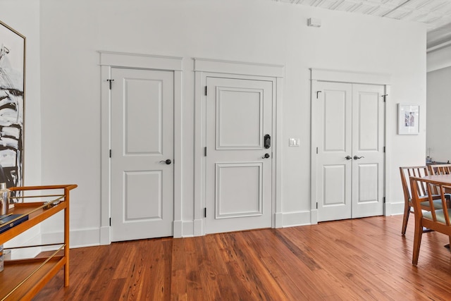 4 Beaufain St Unit 207, Charleston, SC 29401 - foyer with wood finished floors