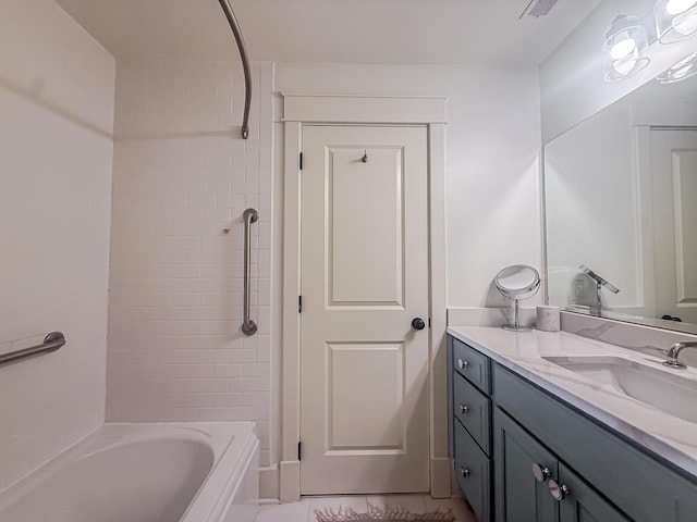 4 Beaufain St Unit 207, Charleston, SC 29401 - full bath with vanity and bathing tub / shower combination