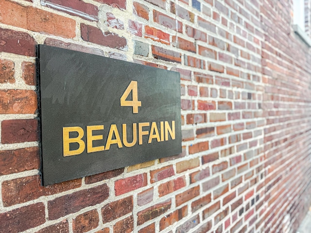 4 Beaufain St Unit 207, Charleston, SC 29401 - exterior view of brick siding