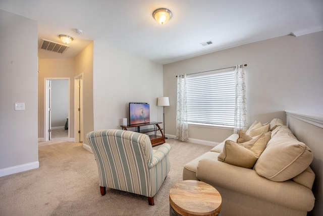 106 Sago Ct, Summerville, SC 29486 - living area featuring light carpet and baseboards