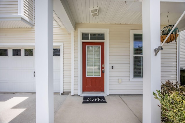 106 Sago Ct, Summerville, SC 29486 - property entrance featuring covered porch and a garage