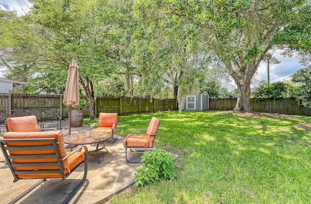 4587 Durant Ave, North Charleston, SC 29405 - view of yard featuring a patio