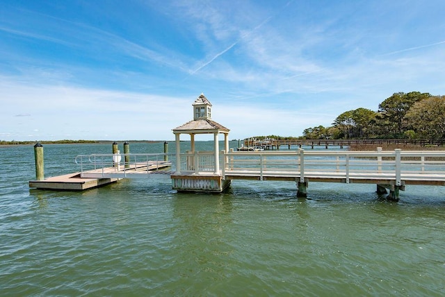 5558 Green Dolphin Way, Kiawah Island, SC 29455 - dock featuring a water view