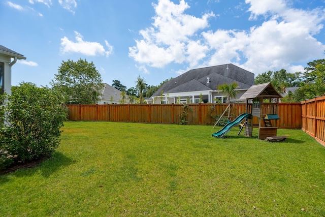525 Yellow Tower Ter, Charleston, SC 29412 - fenced backyard featuring a playground