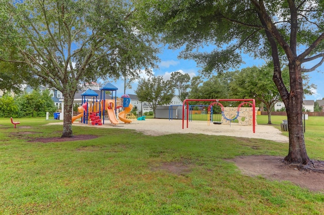 525 Yellow Tower Ter, Charleston, SC 29412 - community jungle gym featuring a lawn