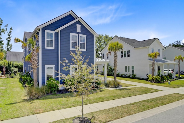 2557 Hatch Dr, Johns Island, SC 29455 - view of front facade featuring a front yard