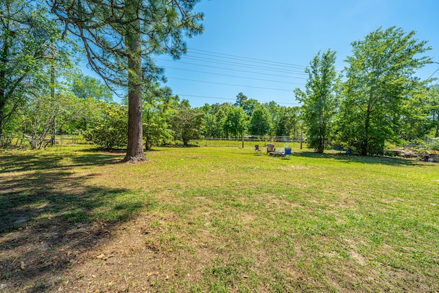 view of yard