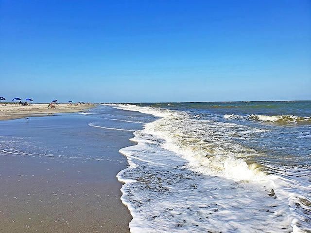 water view with a beach view