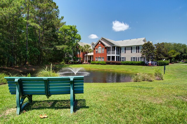 1335 Hopton Cir Unit 1335, Mount Pleasant, SC 29466 - view of property's community with a water view and a yard