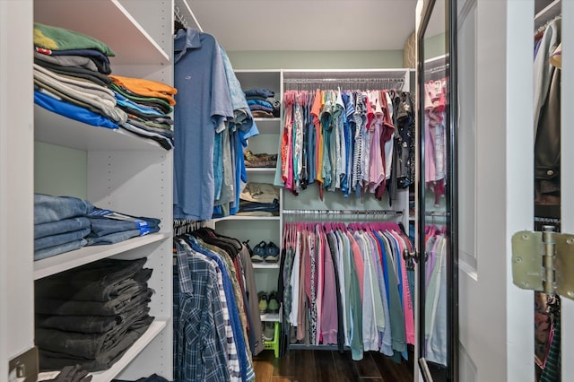 44 S Basilica Ave, Hanahan, SC 29410 - walk in closet featuring wood finished floors
