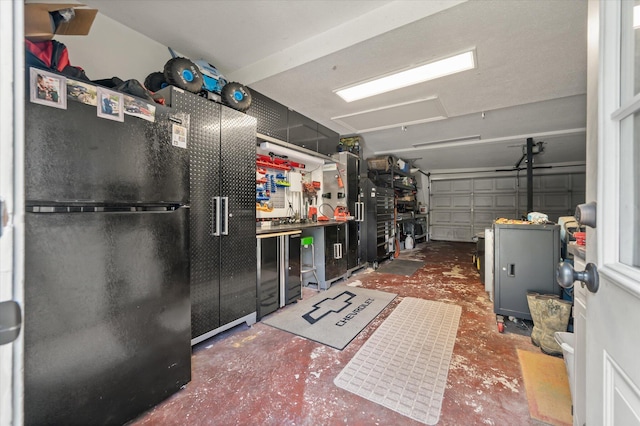 44 S Basilica Ave, Hanahan, SC 29410 - garage featuring freestanding refrigerator