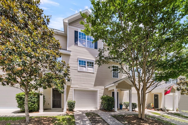 4060 Hartland St, Charleston, SC 29414 - multi unit property with an attached garage and driveway