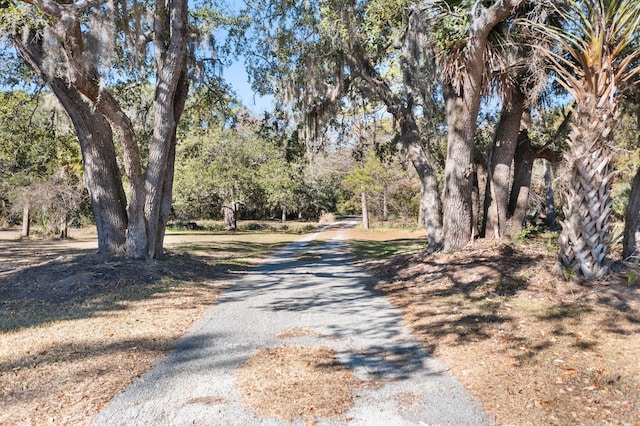 view of road