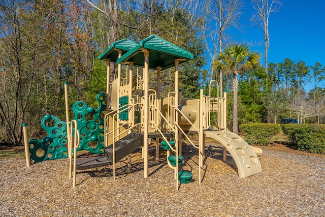 view of play area