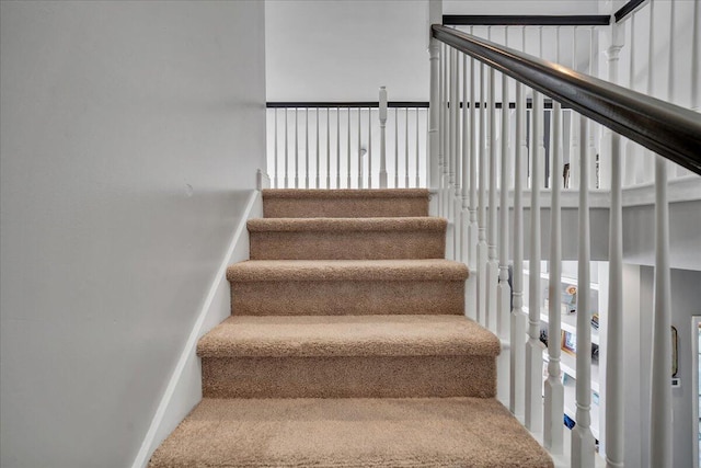 144 Back Tee Cir, Summerville, SC 29485 - staircase with baseboards