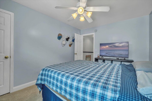 144 Back Tee Cir, Summerville, SC 29485 - bedroom with a ceiling fan, carpet, and baseboards