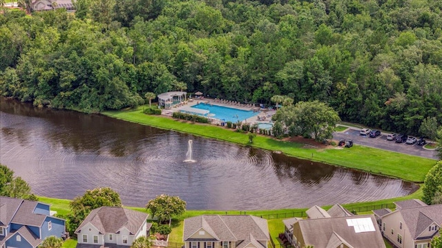 144 Back Tee Cir, Summerville, SC 29485 - aerial view with a residential view and a water view