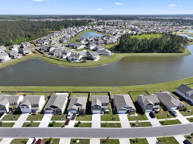 183 Greenwich Dr, Summerville, SC 29486 - birds eye view of property with a water view and a residential view