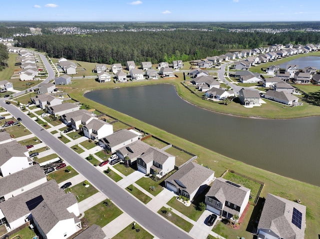 183 Greenwich Dr, Summerville, SC 29486 - drone / aerial view with a water view, a view of trees, and a residential view