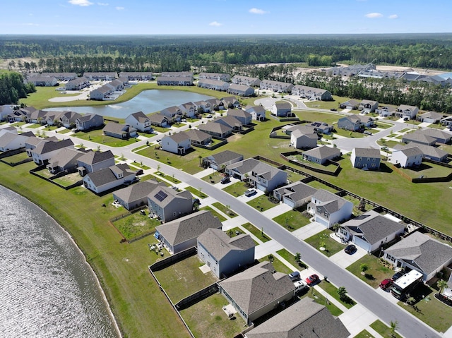 183 Greenwich Dr, Summerville, SC 29486 - birds eye view of property featuring a water view and a residential view
