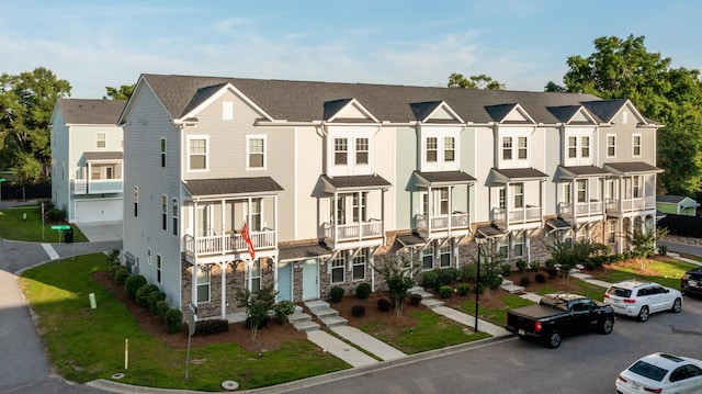 304 Pathfinder Way, Charleston, SC 29492 - multi unit property featuring a residential view and stone siding