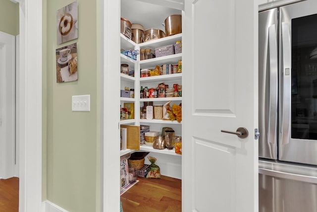 view of pantry