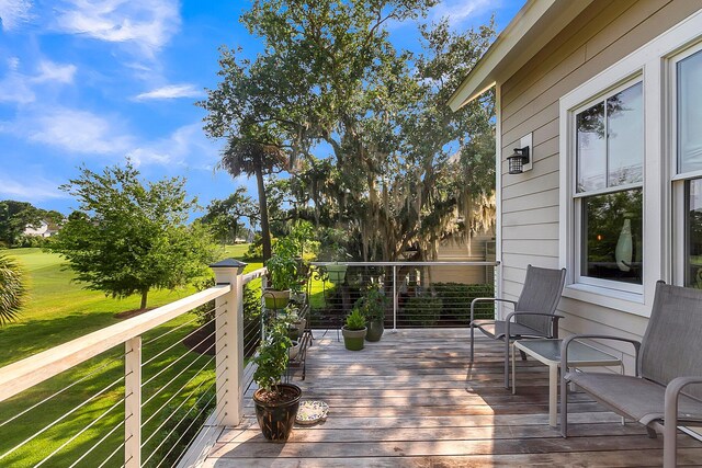 view of deck