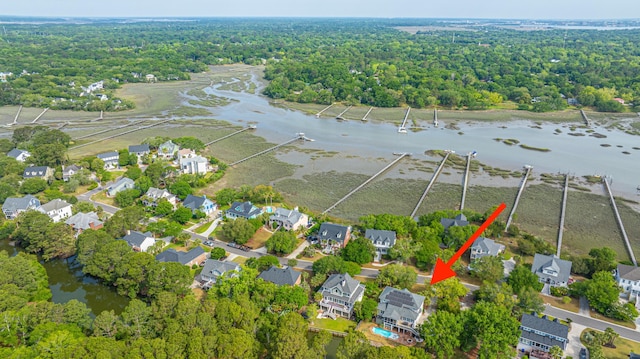 1143 Sea Eagle Watch, Charleston, SC 29412 - aerial overview of property's location featuring nearby suburban area