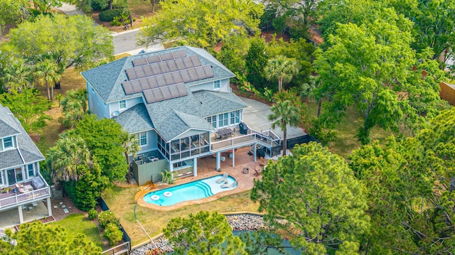 1143 Sea Eagle Watch, Charleston, SC 29412 - view from above of property featuring a pool area