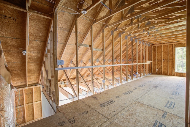 105 Bobcat Ln, Ravenel, SC 29470 - view of unfinished attic