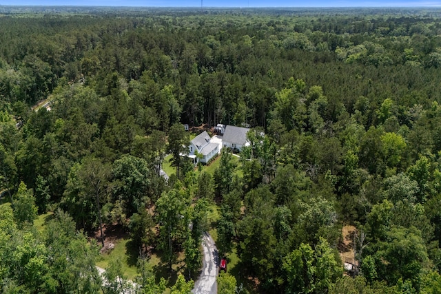 105 Bobcat Ln, Ravenel, SC 29470 - view of property location with a heavily wooded area