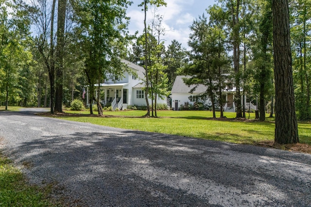 105 Bobcat Ln, Ravenel, SC 29470 - view of front of house with a front lawn