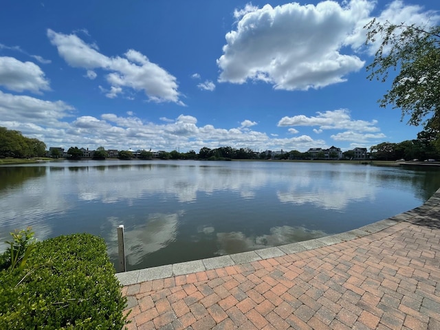 property view of water
