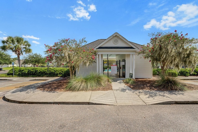 486 Maple Oak Ln, Charleston, SC 29414 - view of front of property featuring fence and a shingled roof