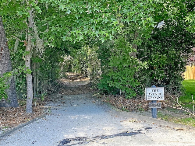 view of street