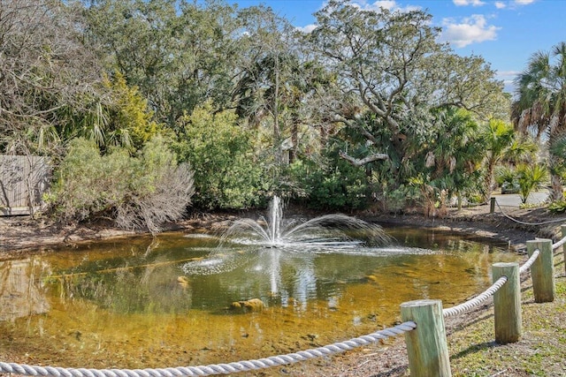 property view of water