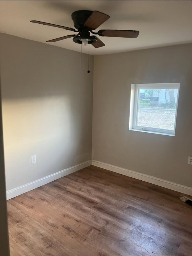 2053 Marsia Ln Unit A, B, C, D, North Charleston, SC 29405 - spare room featuring wood finished floors and ceiling fan