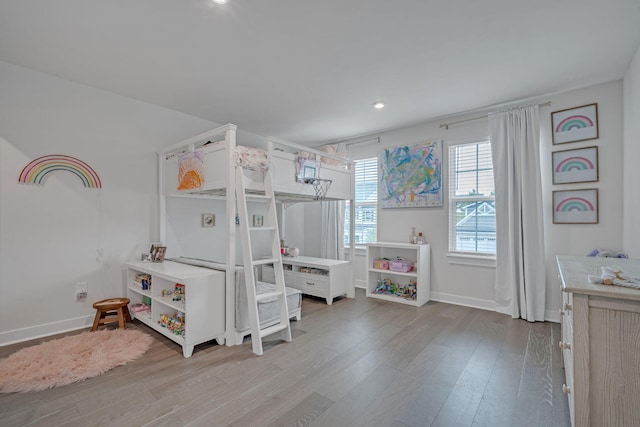 445 Oswego Ct, Greenville, SC 29607 - bedroom with light wood finished floors, baseboards, and recessed lighting
