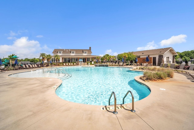 445 Oswego Ct, Greenville, SC 29607 - community pool featuring fence and a patio