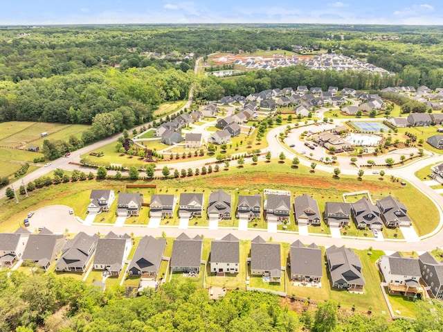 445 Oswego Ct, Greenville, SC 29607 - aerial perspective of suburban area with a forest